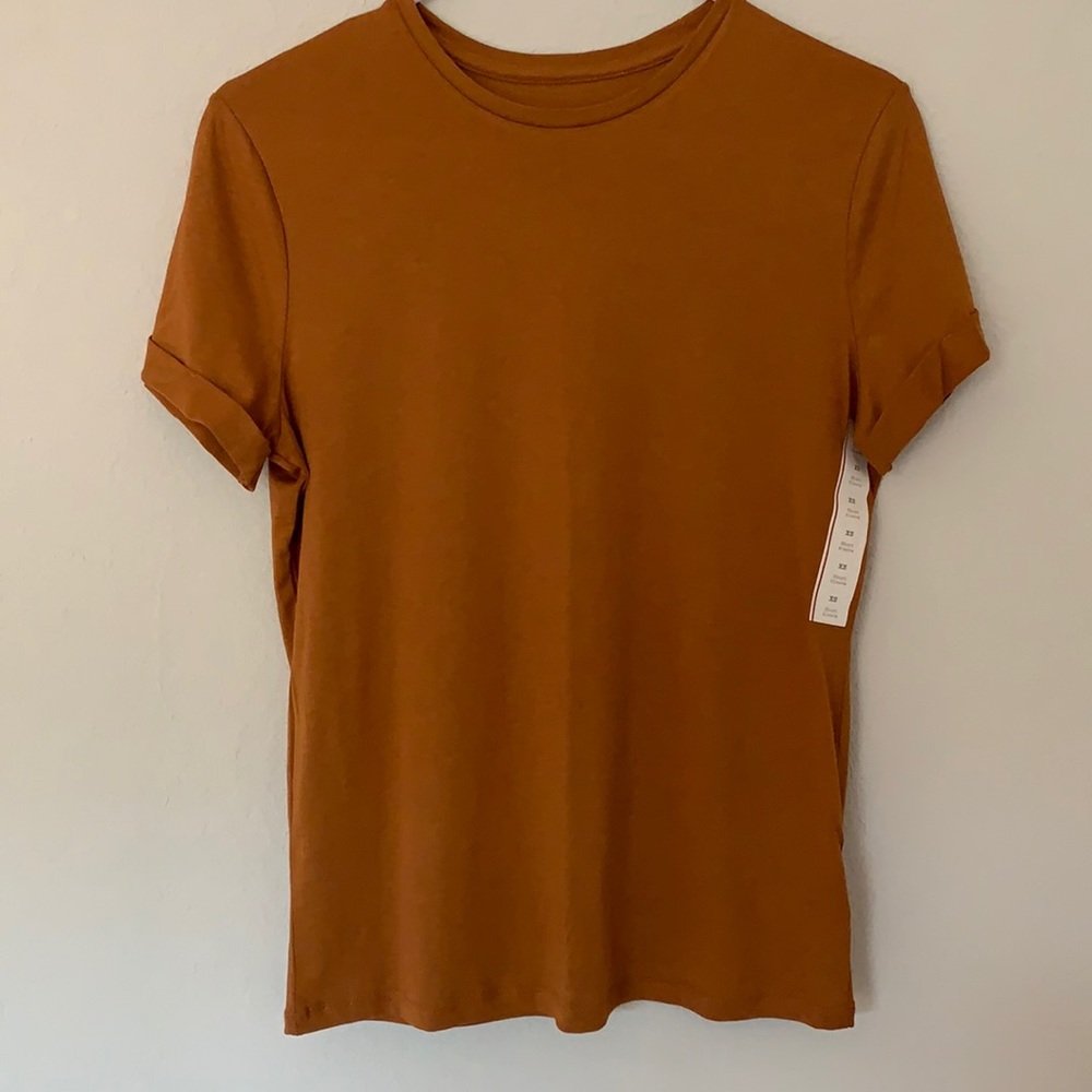 🍊🍊🍊cuffed short sleeve tee